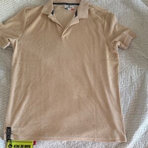 Men's Bain De Mer Polo Shirt - tartane toweling